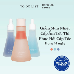 [To Do List] Bộ 3 Serum Cao cấp Hàn Quốc – Giảm Mụn, Phục Hồi, Dưỡng Ẩm Da Nhạy Cảm 60ml
