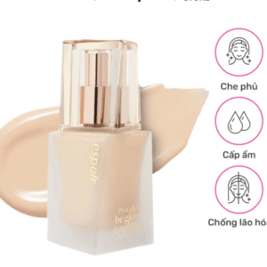 Kem Nền Căng Bóng Espoir Pro Tailor Be Glow Foundation New Class 2023 SPF27 PA++ 30gr