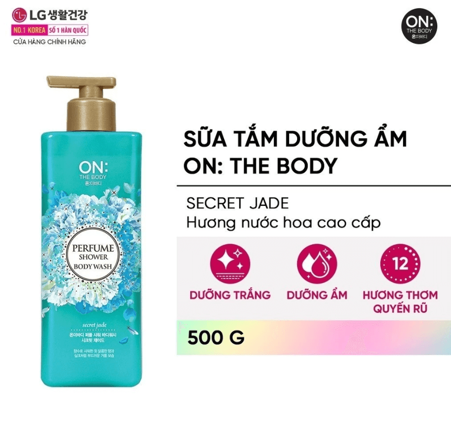 Sữa Tắm On The Body Perfume Secret Jade 500g